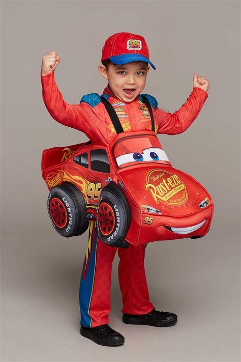 Cars Lightning McQueen Costume for Kids Disfraces para niños