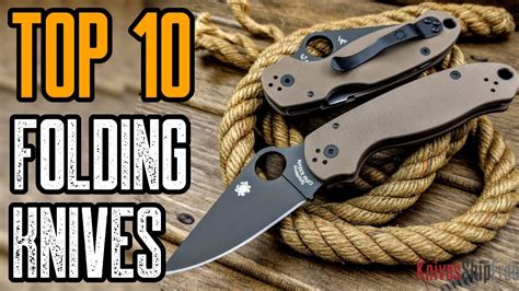 Top 10 Best Folding Knives 2020 For Outdoor Survival True Republican