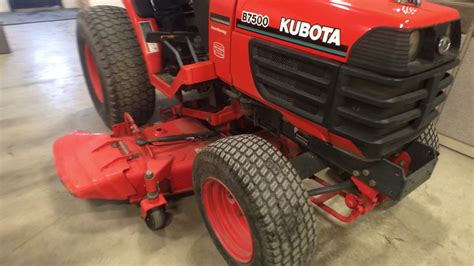 Lot 599 2003 Kubota B7500 Garden Tractor Youtube