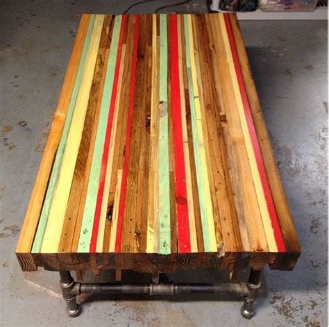 Learn how to build a beautiful, farmhouse style table that is lightweight and portable for all of your entertaining needs. plywood with colored stain edge - Google Search | Wooden ...