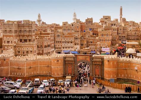 Yemen Sanaa Bab Al Yemen Gate The Gate To Old Town A Photo On