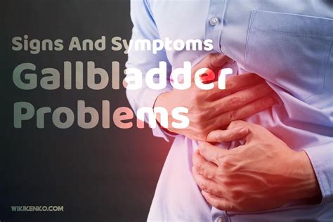 Gallbladder Problems Signs And Symptoms Wikikenko