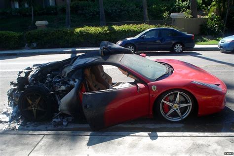 Ferrari 458 Italia Cars On Fire Hpdedrivers Speed Feed