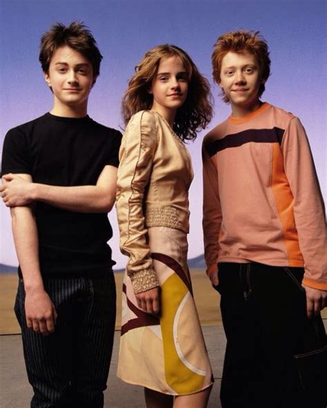 Daniel Radcliffeemma Watson Et Rupert Grint Harry Potter Hermione