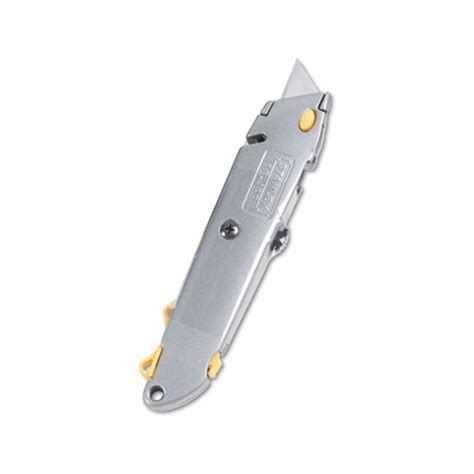 Stanley Quick Change Utility Knife With Retractable Blade And Twine