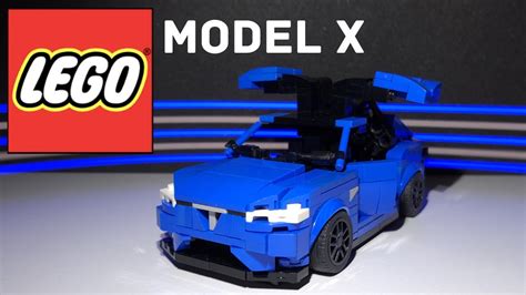 Lego Tesla Model X With Working Falcon Wing Doors Youtube