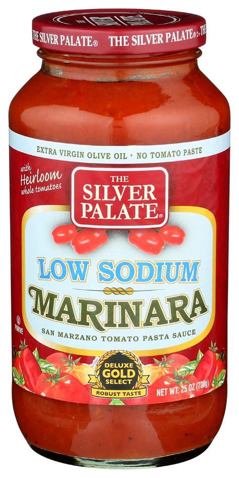 The Silver Palate Pasta Sauce Low Sodium Marinara 25 Oz