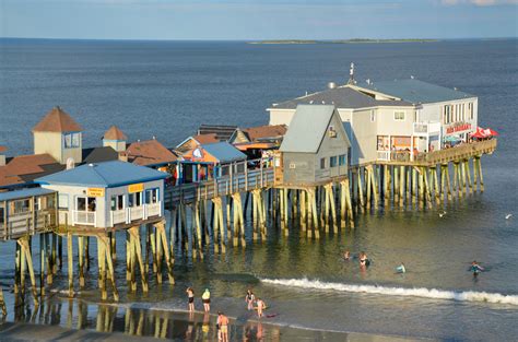 Old Orchard Beach Pier As Seen From The Ferris Wheel At Pa Flickr