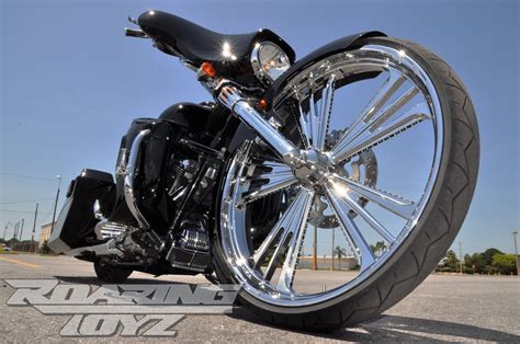 Harley touring street glide road glide custom rear chrome turn brake signal bar. Roaring Toyz Custom 2012 Harley Davidson Street Glide 30in ...