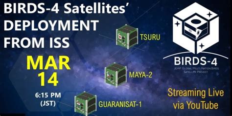 Amateur Radio Satellites Deploy March 14 Amsat Uk