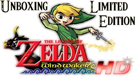 Unboxing Limited Edition Zelda Wind Waker Hd Wii U Youtube