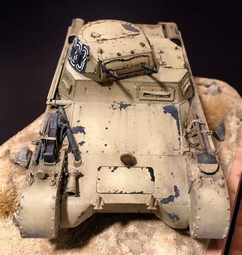 Panzer I Pz Kpfw I Ausf A DAK AfrikaKorps Dragon Models Kit With