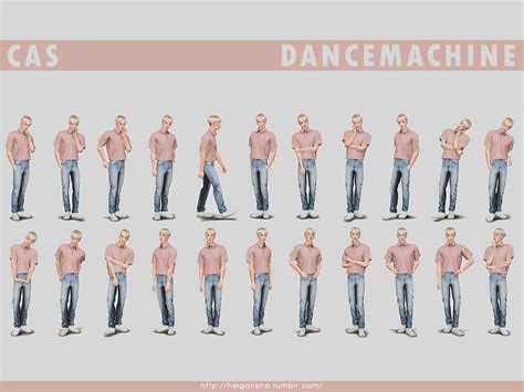 The Sims Resource Male Poses 04 Cas Dancemachine