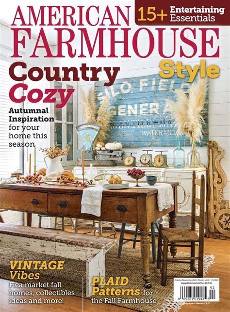 Country Farmhouse Style Magazine New