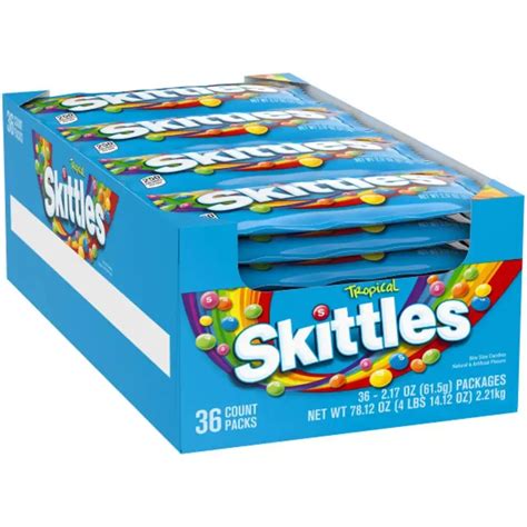 wholesale exotic skittles chewy candy bulk variety pack full size assorted fruity candy snacks