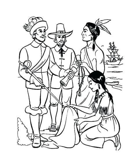 Or listen to a thanksgiving story while you're coloring. Pilgrim Coloring Pages Printable Free at GetColorings.com ...