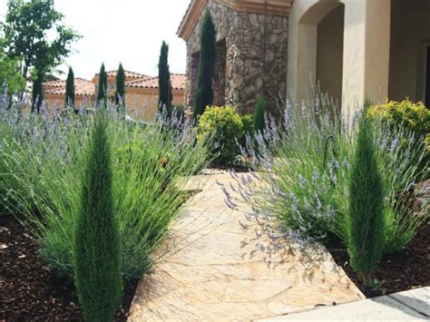 Lavender Lined Tuscan Entryway Hgtv