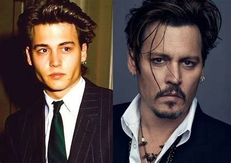 Jonny Depp Then And Now Johnny Depp Johnny Then And Now