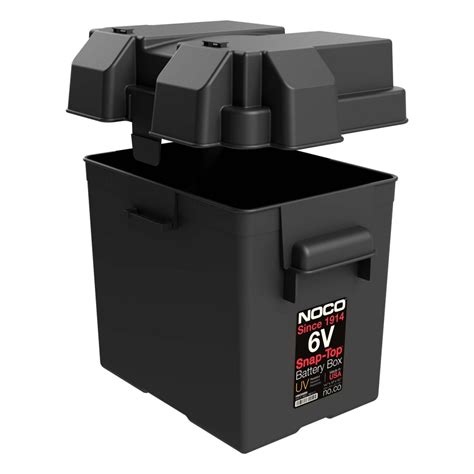 Noco 6 Volt Snap Top Battery Box Hm306bks