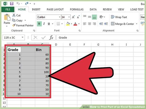 3 Ways To Print Part Of An Excel Spreadsheet Wikihow