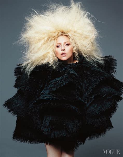 Hos Lady Gagas Photoshoot For Vogue Magazine