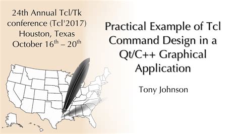 Tcl2017 Practical Example Of Tcl Command Design In A Qtc Graphical