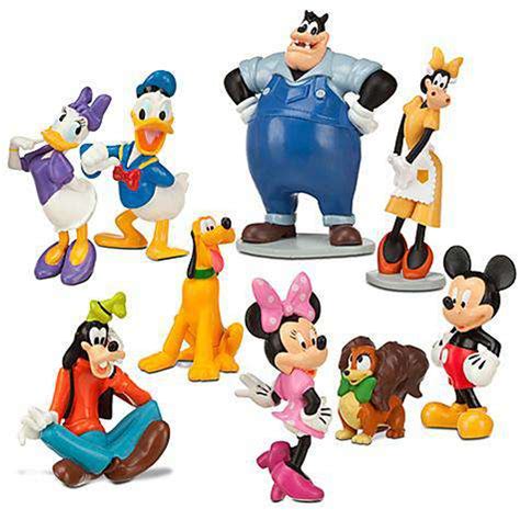 Disney Mickey Mouse Mickey Mouse Clubhouse Exclusive 9 Piece Deluxe Pvc