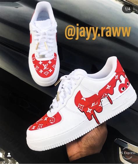 As your order is specific to you. Louis Vuitton Drip X CDG (RED) | THE CUSTOM MOVEMENT