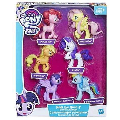 Juguetes My Little Pony Colección 6 Ponis Multicolor