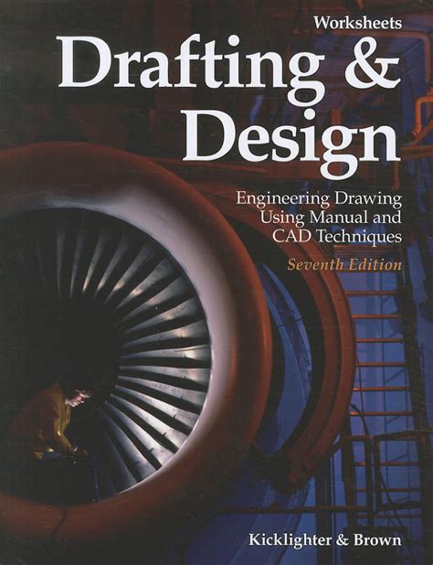 Drafting And Design Worksheets Engineering Drawing Using Manual And Cad