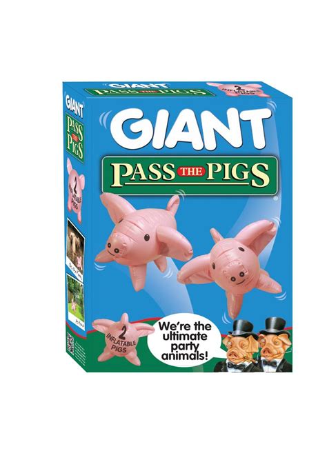 Pass The Pigs Giant Uk Toys And Games Will Pig Dice Game
