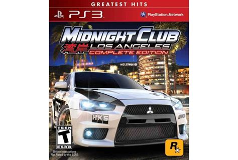 Midnight Club Los Angeles Complete Edition Ps3 купить