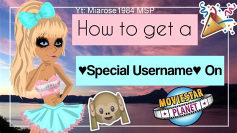 What are some good nicknames for a girl? HOW TO MAKE A SPECIAL MSP USERNAME! - YouTube