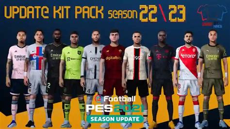 Pes 2021 New Season Kitpack 2022 2023 Pes 2021 Gaming With Tr