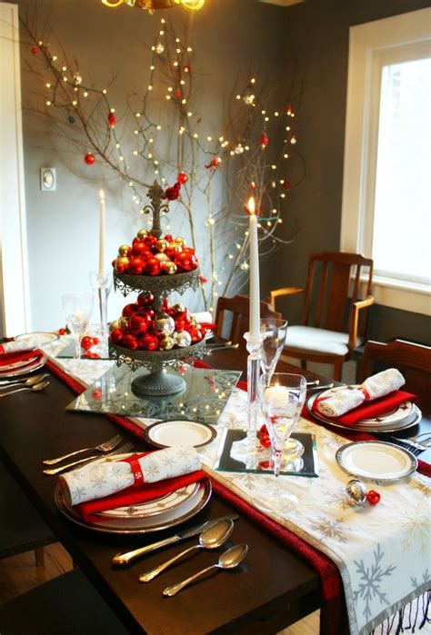 We believe that red dining room walls exactly should look like in the picture. rectangle dark brown wooden dining table with white table ...