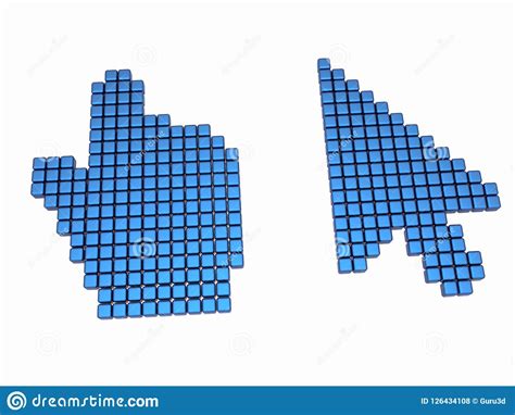 Link Selection Computer Mouse Cursor Stock Illustration Illustration