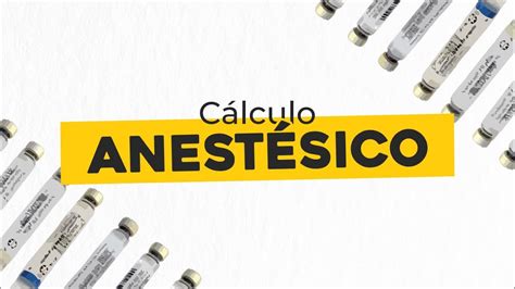 Como fazer cálculo anestésico ANESTESIOLOGIA YouTube