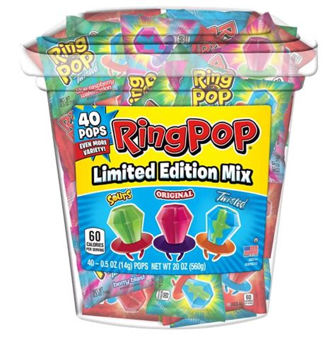 Buy Ring Pops Variety Box 40 Ct Online In New Zealand 191092380