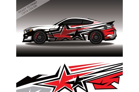Wrap Car Decal Design Vector Livery Race Graphic By 21graphic