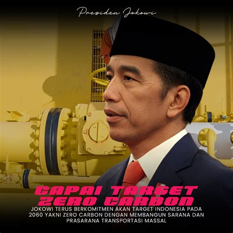 Jokowi Terus Berkomitmen Akan Target Indonesia Pada 2060 Yakni Zero