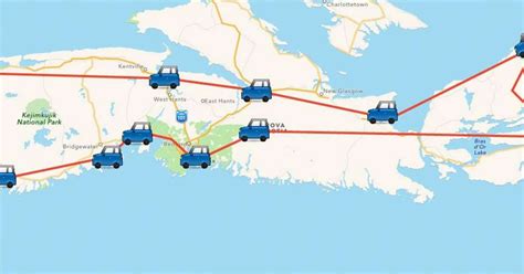 Nova Scotia Tourist Map