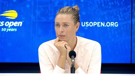 Interview Maria Sharapova Round 4 Official Site Of The 2021 Us Open