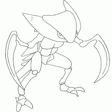 Kabutops coloring page from the rock pokemon coloring pages section of fun with pictures.com. Dessin du pokemon kabutops - Coloriages de Pokemon à imprimer