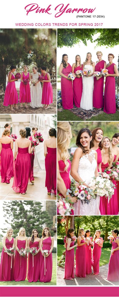 Top 10 Bridesmaid Dresses Colors For Spring 2017 Inspired