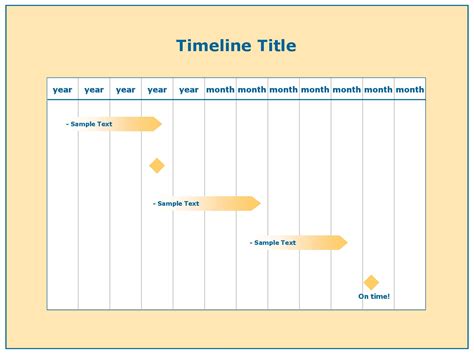 Project Timeline Template Sheets