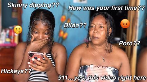 Asking My Jamaican Mom Explicit Questions That Youre Too Afraid To Ask Yours Youtube