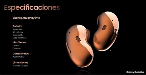 Venta Galaxy Buds Especificaciones En Stock