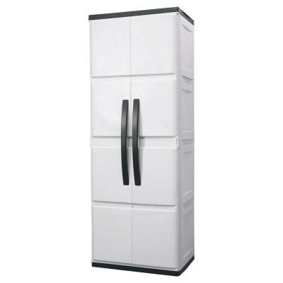 Product title sterilite 4 shelf cabinet flat gray, plastic, average rating: Plastic Storage Cabinets with Doors - Home Furniture Design