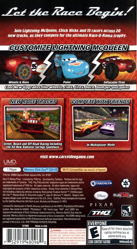 Cars Race O Rama Images Launchbox Games Database