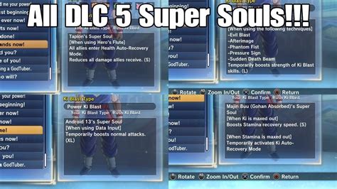 Action, adventure, casual, massively multiplayer developer : Dragon ball Xenoverse 2 DLC 5 All 8 New Super Souls ...